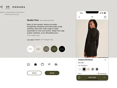 Clothing App - Style Tile