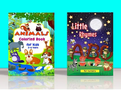 Children Book Cover Design amazon kdp amazon kindle book cover design children book coloring book cover ebook cover illustration kids activity book kindle cover paperback cover