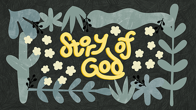 Story of God | Sermon Series Concept christian church church graphic church website sermon series