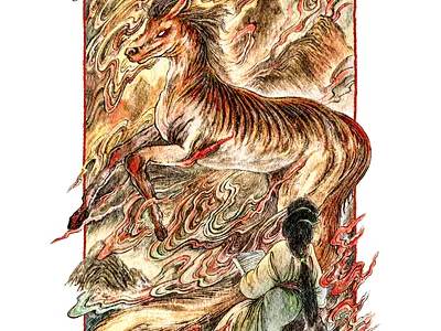 Qing Design of Shan Hai V2 Playing Cards art artwork design illustration playing cards visual