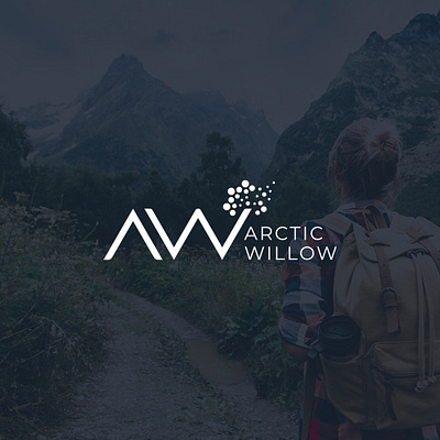 Artic Willow Logo Design Project branding design illustration instagram post logo ui vector