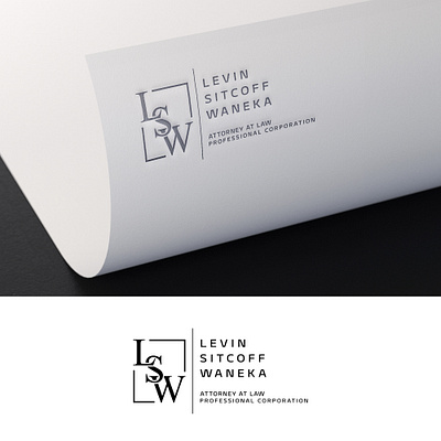 Levin Sitcoff Waneka Logo Design Project 3d animation branding design graphic design illustration instagram post logo motion graphics packaging ui vector