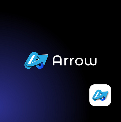 Modern A Arrow logo design brand identity branding business logo corporate logo custom logo design graphic design illustration logo logo design minimal minimalist modern logo need graphic designer need logo vector yeasin04444