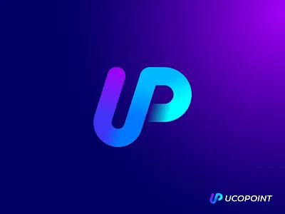U P logo mark abstract logo abstract logo design block brand identity branding branding identity crypto design graphic design illustration letter letter logo design logo logo design meta modern logo typography u p u p logo ui
