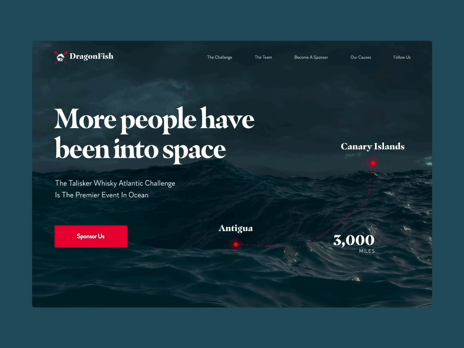 Example of Atlantic Challenge team