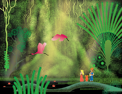 Secret of Mana Illustration illustration