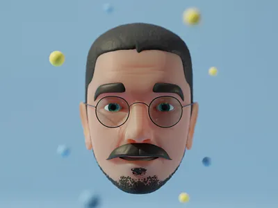 Memoji Redesign | Portrait, spring 2022 3d apple blender character design memoji redesign render vlasuhiro