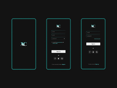 Registration Mobile App app design mobile ui ux