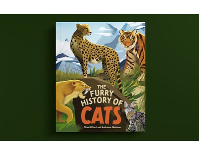 The Furry History of Cats X Andressa Meissner animals books cat educational nature wildlife