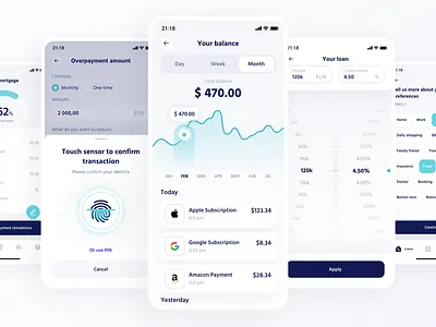 pailo.co - Finance mobile app UI Kit app clean crypto finance financeapp flutterflow mobile startup ui uikit wallet