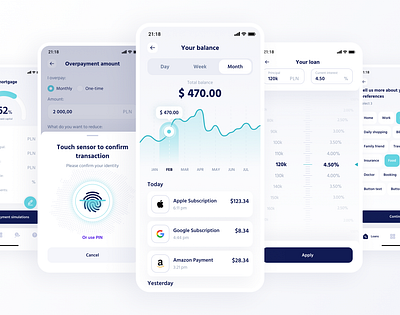 pailo.co - Finance mobile app UI Kit app clean crypto finance financeapp flutterflow mobile startup ui uikit wallet