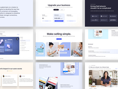 Boards.com pages branding design graphic design minimalism ui website