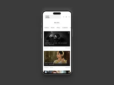 VogueSphere – Fashion Blog App UI/UX Concept branding design graphic design illustration illustrator cc logo ui ux vector vector artwork