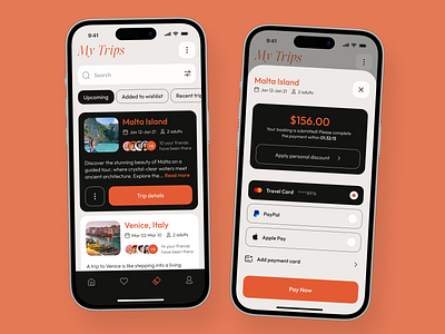 Travel Mobile App app app design app interfaces best app design design mobile mobile app design mobile app ui mobile ui mobile ui design mobile ux modern app ui modern ui travel app ui ui design ui ux design ux web design inspiration