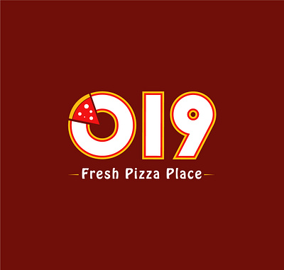 o19 Pizzeria Logo Proposition brandidentity branding graphic design graphist illustration logo logodesign logodesigner logomark logotype