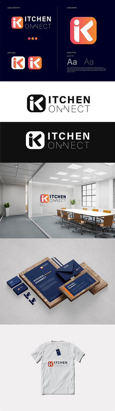 Kitchen Konnect Logo Design advertising brand brandidentity branding brandingdesign business corporateidentity creative design graphic design illustrator inspiration logo logodesign logoideas logoinspiration marketing photoshop socialmedia visualdesign