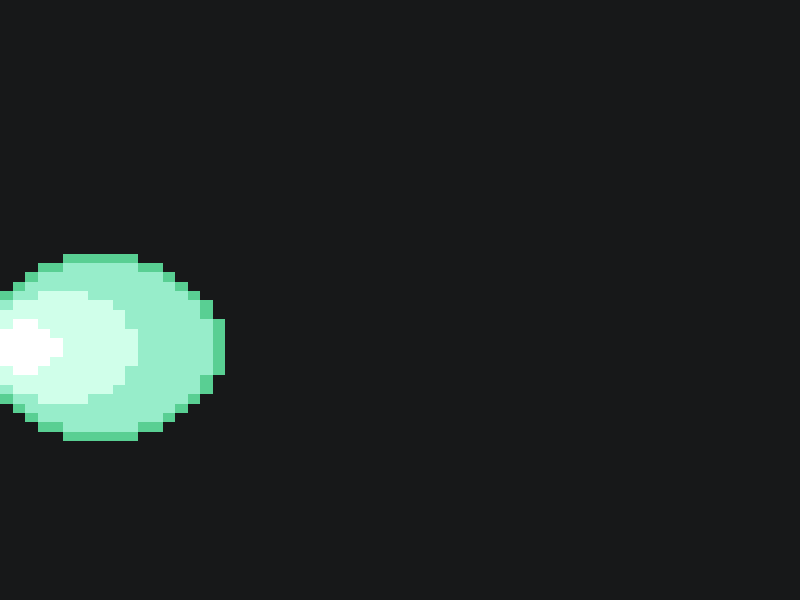 Mentol beam animation pixelart