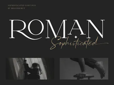 Roman Sophisticated Font Duo display font font font duo font serif free font handwritten luxury font modern font script serif signature typeface typography