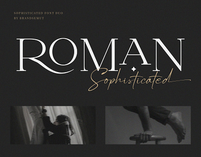 Roman Sophisticated Font Duo display font font font duo font serif free font handwritten luxury font modern font script serif signature typeface typography