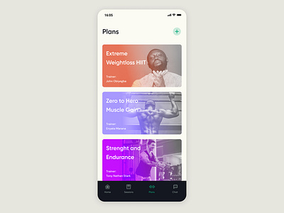 Plans Page design fitness gym health homepage interaction design plans product design ui