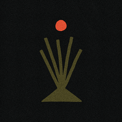 Ocotillo at Night agave brand branding color desert design drawing font illustration lockup logo logos new night ocotillo plant southwest tequila trends