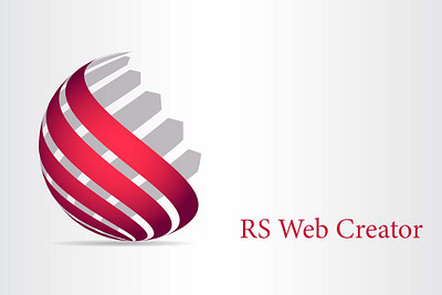 RS Web Creator 3d animation app branding design graphic design illustration logo motion graphics typography ui vector