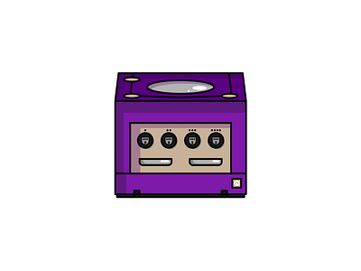 Gamecube adobe adobeillustrator design gamecube illustration nintendo