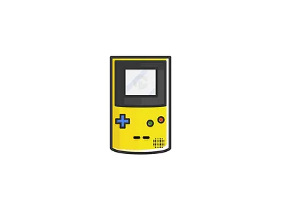 Gameboy Color adobe adobeillustrator gameboycolor illustration nintendo