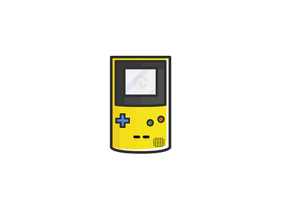 Gameboy Color adobe adobeillustrator gameboycolor illustration nintendo