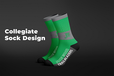 Crew Sock Design apparel apparel design crew socks graphic design sock sock design