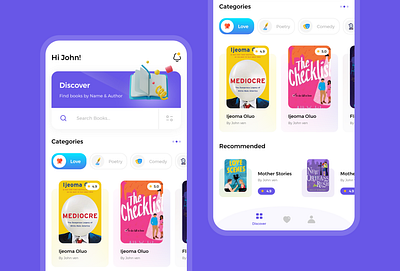 Book Reading App Ui app design app ui book app book reading book reading app design mobile app mobile app design reading reading app ui uiux user interface