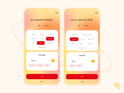 Choose Diet (Food App) app design app ui design food app food mobile app food pickup food pickup app mobile app mobile app design ui uiux user interface