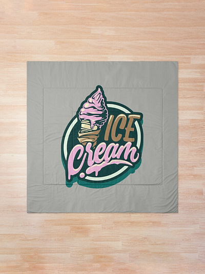 Ice Cream branding design graphic design illustration logo motion graphics t shirt vector