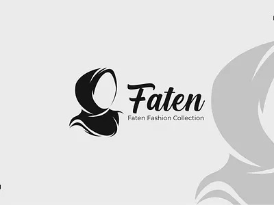 Women Fashion Cloth Logo cloth hairstylist logo modern silhouette