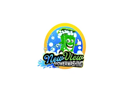 Cleaning company logo design art logo clean logo cleaning cartoonist logo cleaning company creative logo garbage logo illustration logo design logo designer mascot logo power washing power washing logo vector art vintage vintage logo