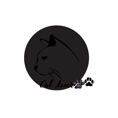 Cats are a love animation branding design icon logo unicdesign uniclogo vector