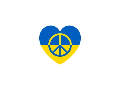 UKRAINE PEACE art concept flag flat glory to ukraine graphic design illustration love peace peace for ukraine russia safe ukraine stop war stop war in ukraine support ukraine ukraine ukrainians vector war war 2022