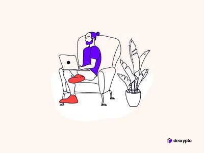 decrypto illustrations branding design graphic design icons illustration