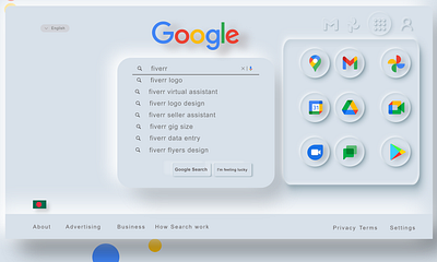 Google Search Concept Design 2022 graphic design inspiration ui ui ux web design