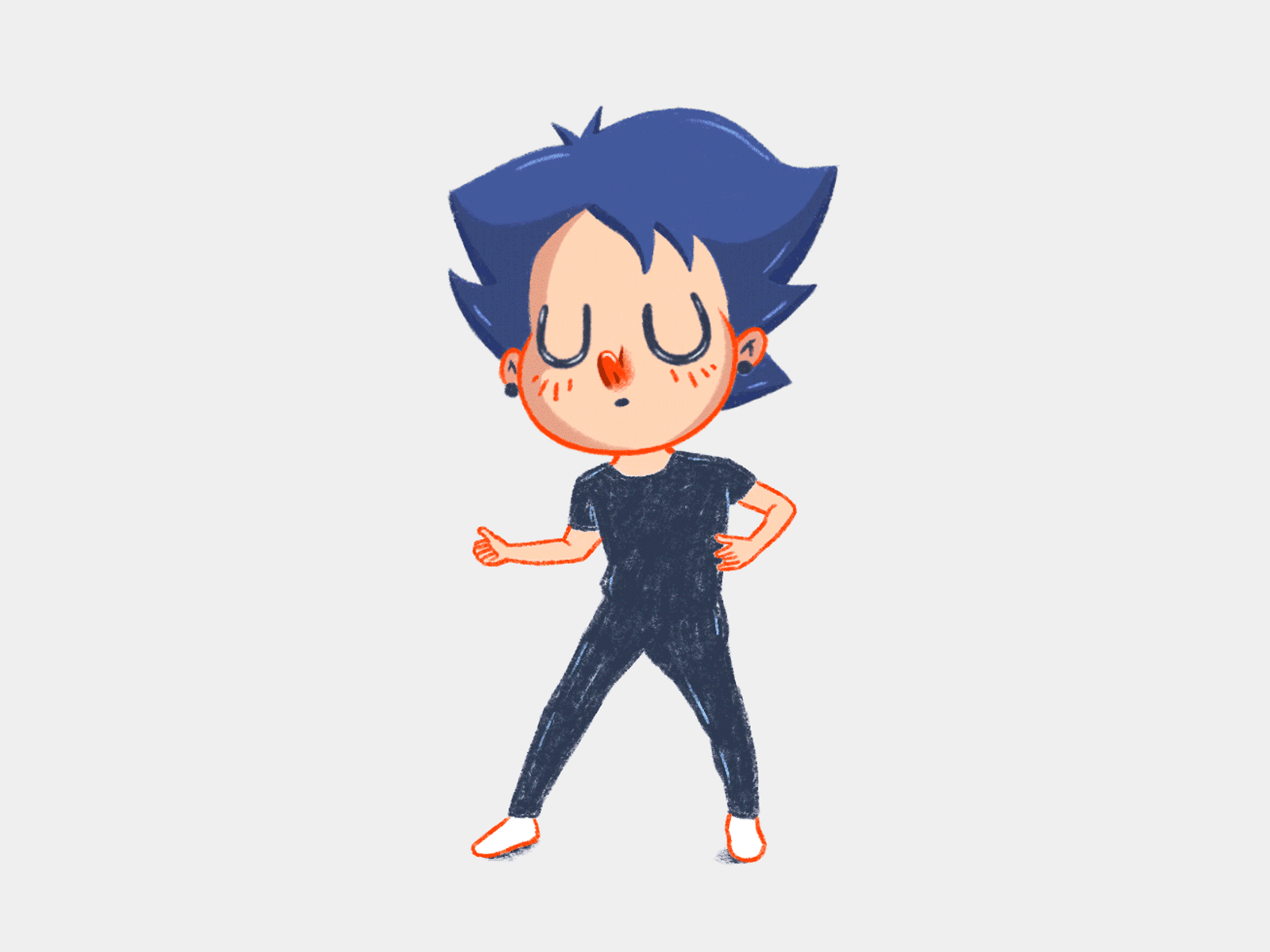 Movement animation animator anime character animation character dance character motion character movement chibi dance dance animation dance loop handdrawn animation motion motion design movement person dancing procreate procreate animation traditional animation