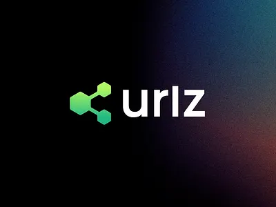Urlz.com - Logo Design blockchain branding connect crypto cryptocurrency design ethereum green illustration link logo mascot nft redesign share token typography url urlz vector