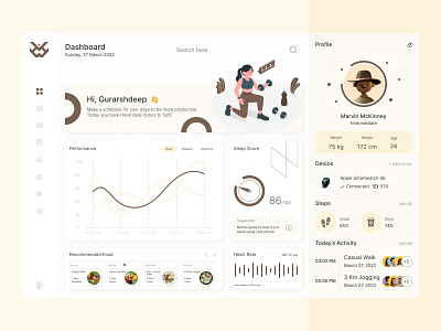 Daily UI #041 - Workout Tracker 041 activity daily ui daily ui 041 dailyui dailyuichallenge dashboard day 41 design exercise figma fitness dasboard morning exercise running ui ux workout workout tracker