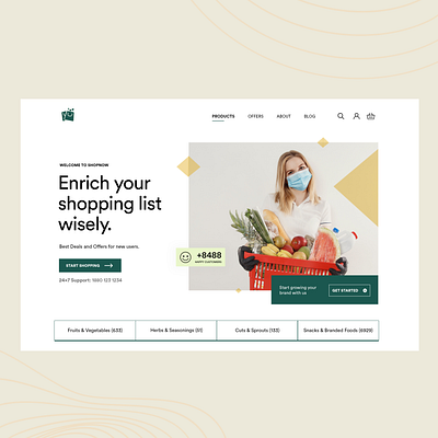 Shopping Website branding design ecommerce graphic design homepage homepagedesign illustration index page photoshop psd design ui vector web designing website design wordpress