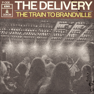 The Delivery brand branding concert design editorial gig graphic design halftone liverpool logo lp magazine music poster print record retro venue vintage vinyl