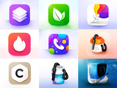 Some of my new APP ICONS design. amblem badge badges design flat icon icon set illustration illustrator ios ios icon logo mask phone icon photo photo editing photoshop shield ui web icon