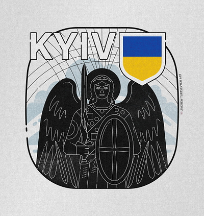 From besieged Kyiv with love isolated