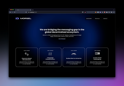 Morsel – Web3 Messaging / Structure, Icons, and Concept Design. branding cryptocurrency defi design illustration minimal web3