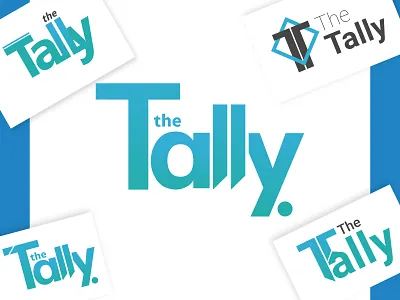 The Tally Logo Design design logo product selling website variations