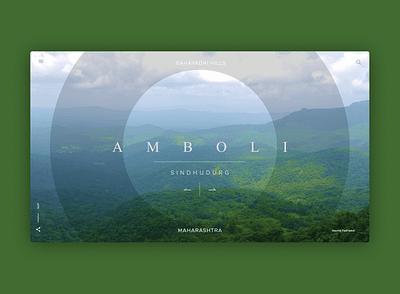 Amboli Landing Page ui ux website