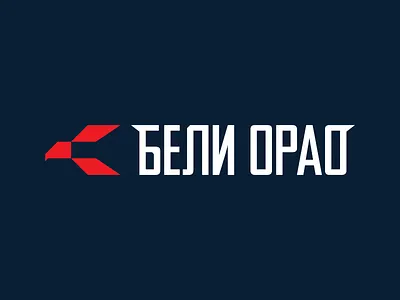 Beli Orao - Srbija Voz Logo Contest Proposal bullet cyrillic design eagle fast fasttrain flat icon logo serbia train typography vector